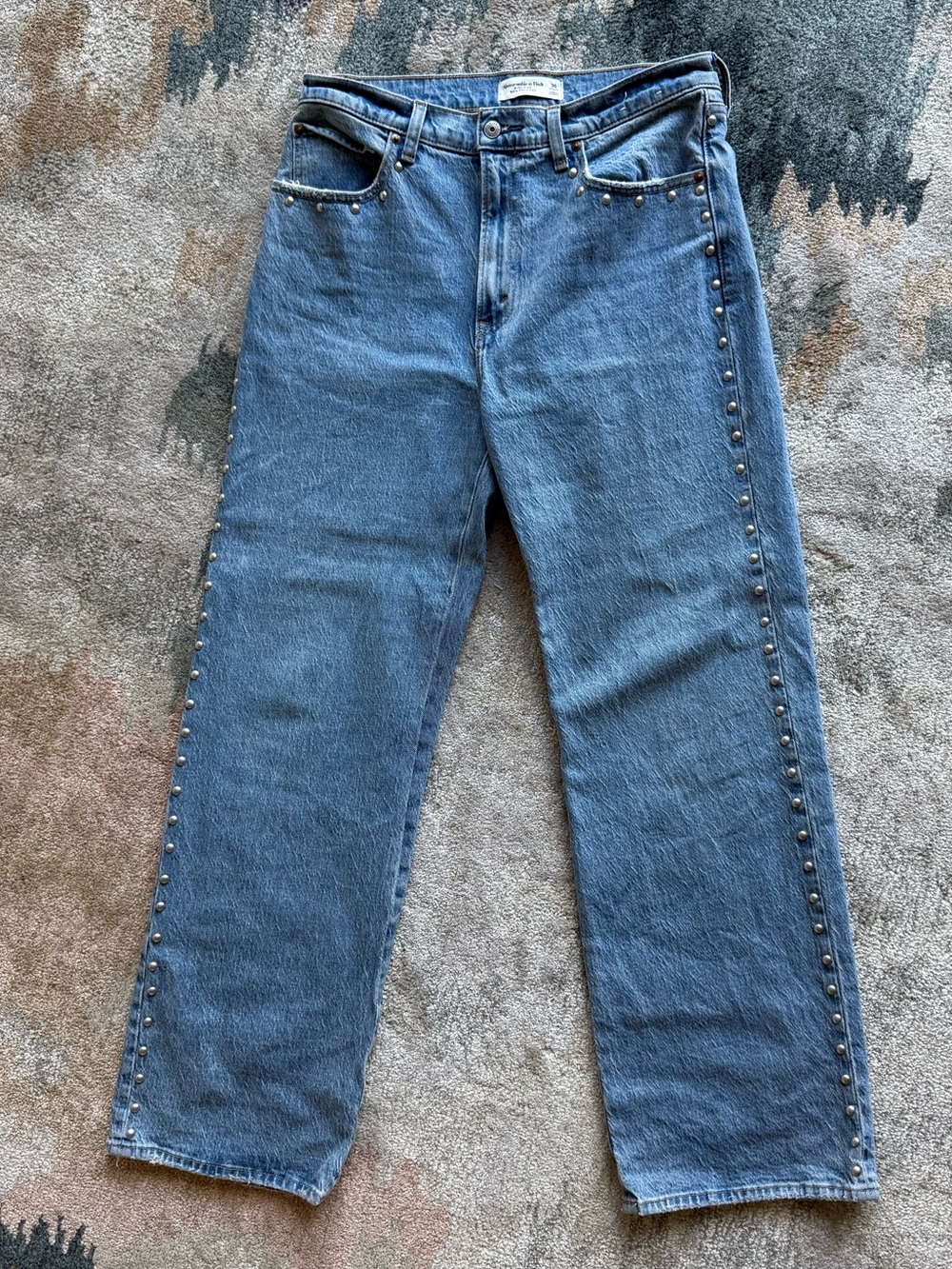Abercrombie & Fitch Studded Jean